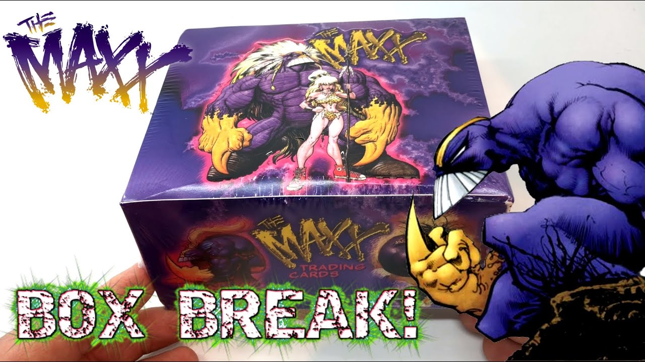 The Maxx” 1996 Wildstorm Productions Trading Cards Box Breakdown