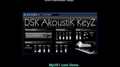 MyVST Demo: DSK Akoustik Keyz