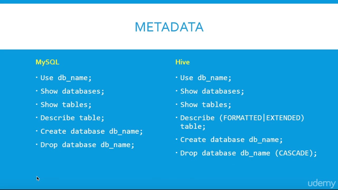 Big Data:019 sql vs hql - YouTube