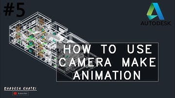 HOW TO USE CAMERA MAKE ANIMATION PRESENTATION VIDEO OF 3D HOUSE IN AUTOCAD | MOTION PATH ANIMATION
