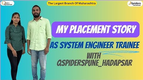 How I land my dream  job || Trainee Software Tester || QSpiders  Hadapsar.....