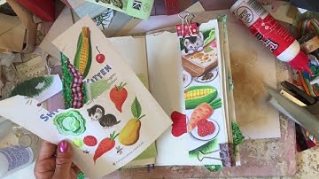 TUTORIAL Create Your Own JOURNAL - Part 4 - Make a Junk Journal from Scratch