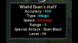 How to get Iban s Staff