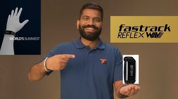 Fastrack Reflex Wav fitness tracker unboxing and review | Slimmest gesture control smart band