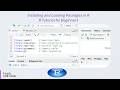Installing and Loading Packages in R | R Tutorial for Beginners