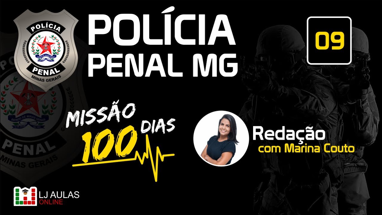 Concurso Polícia Penal MG - Redação Completa Selecon! Monster Concursos 