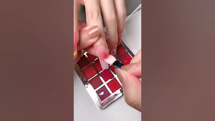 Easy Blush Nails with the Nail Ombre Powder Palette! #nailart #varnail #nailtutorial