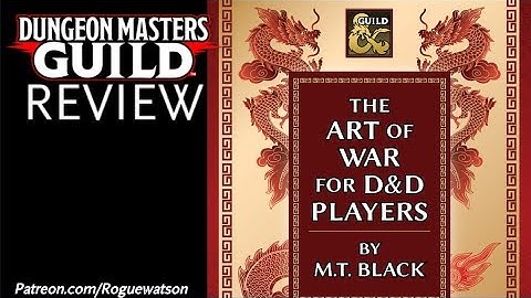 DMs Guild Review - The Art of War for D&D Players