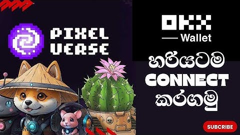 Pixelverse  PixelTap telegram bot හරියටම okx wallet connect කරගමු #crypto #pixeltap