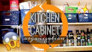 KITCHEN CABINET ORGANIZATION • KITCHEN ORGANIZATION SERIES