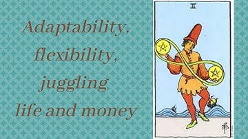 How to read the Two of Pentacles Tarot Card: Description in 3 minutes