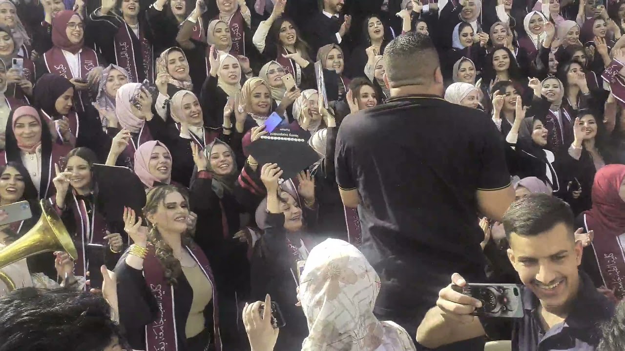 طب بغداد دفعة 90 رمي القبعات