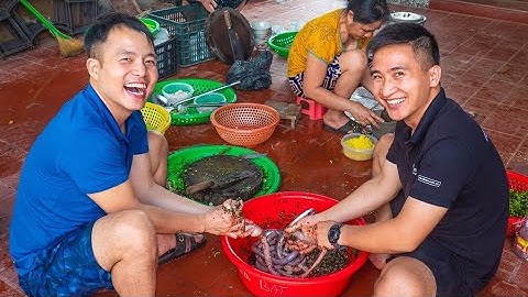 Mùi Khói Bếp I Cỗ Thịt Chó Lòng Lợn Tiết Canh Liên Hoan Xóm Đầu Cầu