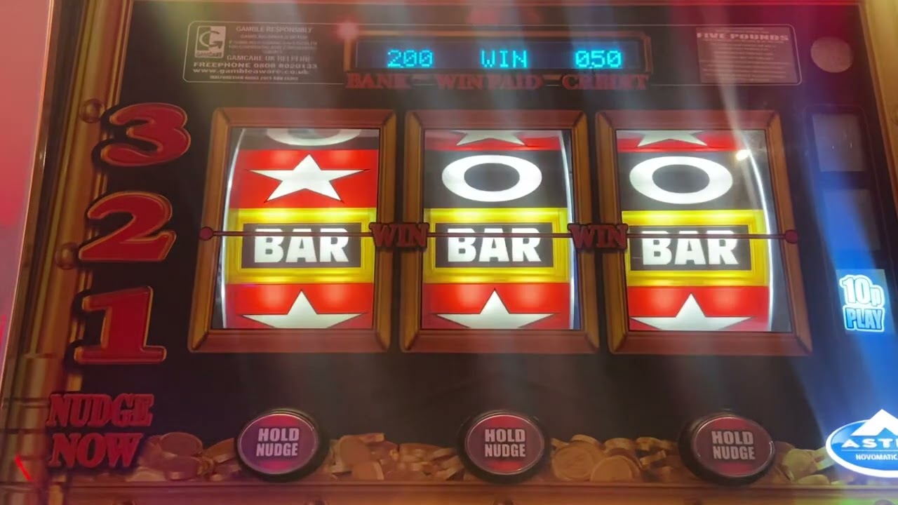 JACKPOT HOLD. BULLION BARS / SUPER OXO STREAKIN fruit machines