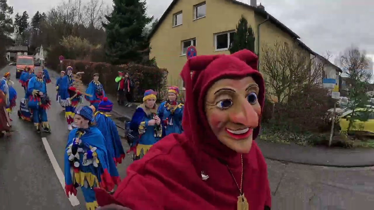 Umzug in Waldbronn der Schlosseulen 2026