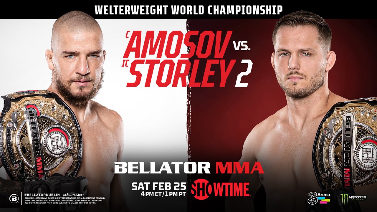 Bellator Dublin AMOSOV versus Storley 2