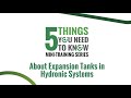 5 Things You Need To Know About Expansion Tanks in Hydronic Systems