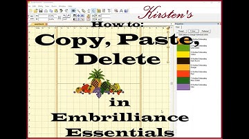 Embrilliance Copy Paste Delete sound enhanced