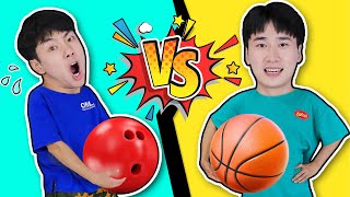 BOWLINGSPIL vs MINIATURE BASKETBALL | Lingco Show screenshot 4