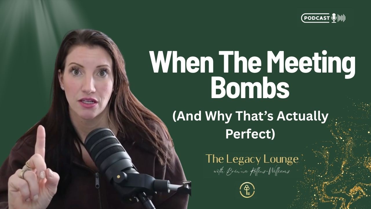 When The Meeting Bombs (And Why That’s Actually Perfect)