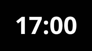 17 Minute Timer 4K ⏱️ | 17 Min Countdown (No Music, Black Screen)🎯 Alternatives