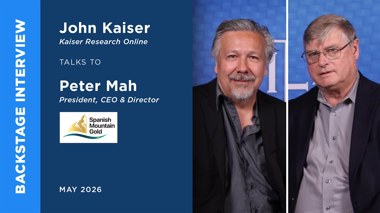 Peter Mah & John Kaiser discuss Spanish Mountain Gold at the May Metals Investor Forum