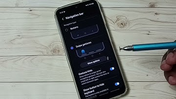 Samsung Galaxy A05s How to Enable Full Screen Display | Full Screen Gestures | Swipe Gestures