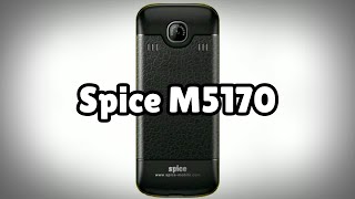 Photos of the Spice M5170