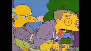 Waylon Smithers Gets Stung By A Bee - The Simpsons