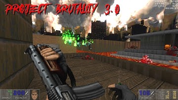 Project Brutality 3.0 - Demonfear | MAP19: Flood of Fire | 4K/60