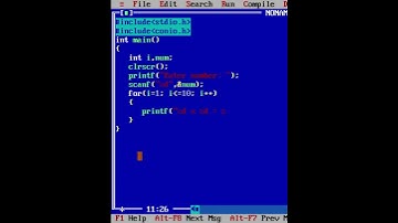 C Program to Generate Multiplication Table |C Languag #shorts #youtubeshorts  #clanguage #shortsfeed
