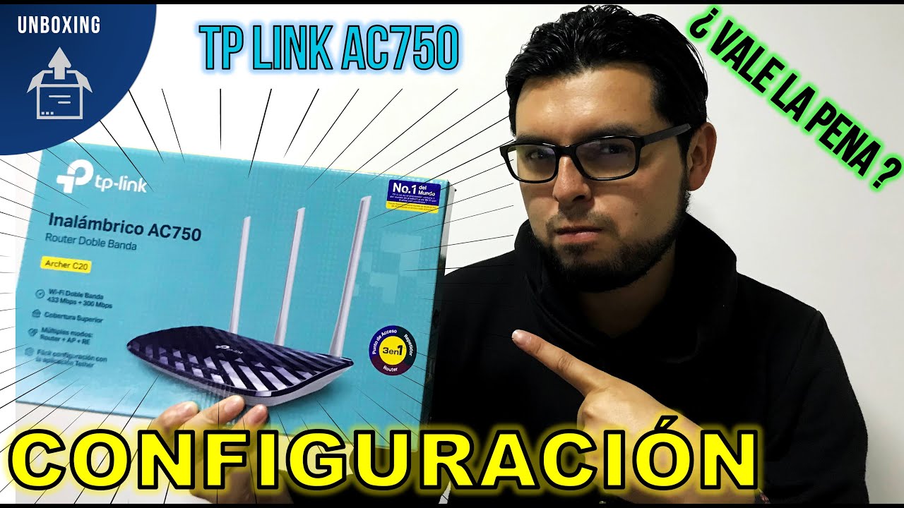 Router TP Link Archer C20 AC750 Banda Dual - ⚠️ Configuración // Como ...
