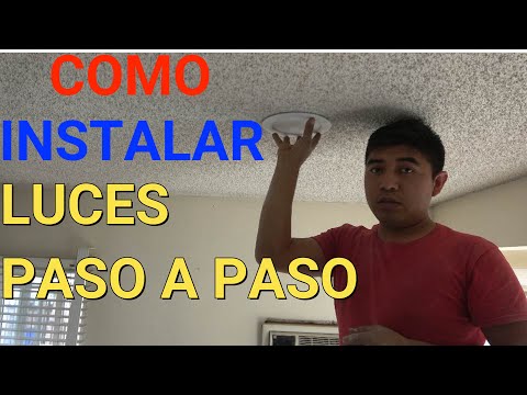 Video: ¿Cuánto cuesta instalar luces de plafón?