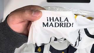 Real Madrid Oficial Bufandas y Jersey #15 Unboxing!