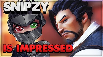 SNIPZY Is Impressed By My Hanzo - Overwatch Gameplay #72