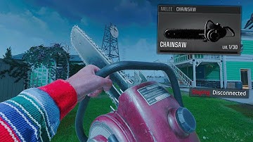 They added a CHAINSAW and I SAWED my way through angry players