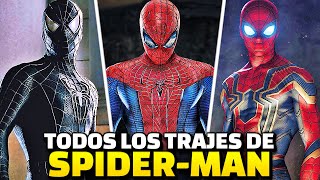 Todos los Trajes de SPIDER-MAN - YouTube