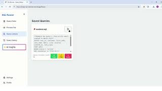 Sql Runner Project