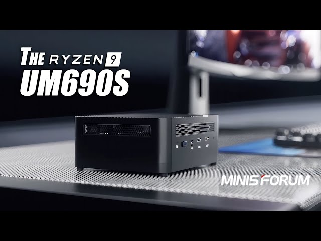 Minisforum UM690S First Look, New Upgrades, Faster, Cooler! Hands On Review  