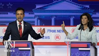 ‘Rookie’ Vivek Ramaswamy Clashes With Haley, Others at GOP Debate | WSJ News