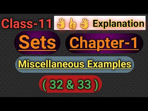 Class-11 Math Sets