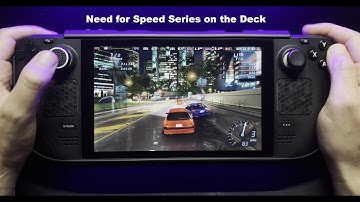 Every Need For Speed Game on The Steam Deck
