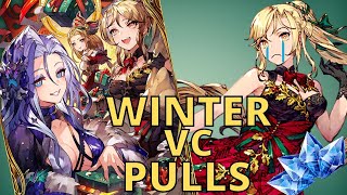 WOTV | Winter Vision Card pull! | XMAS Luartha shards!!! | War of the Visions FFBE