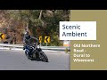 45min ambient motorcycle road scenery Australia - Ultra HD 4k GoPro