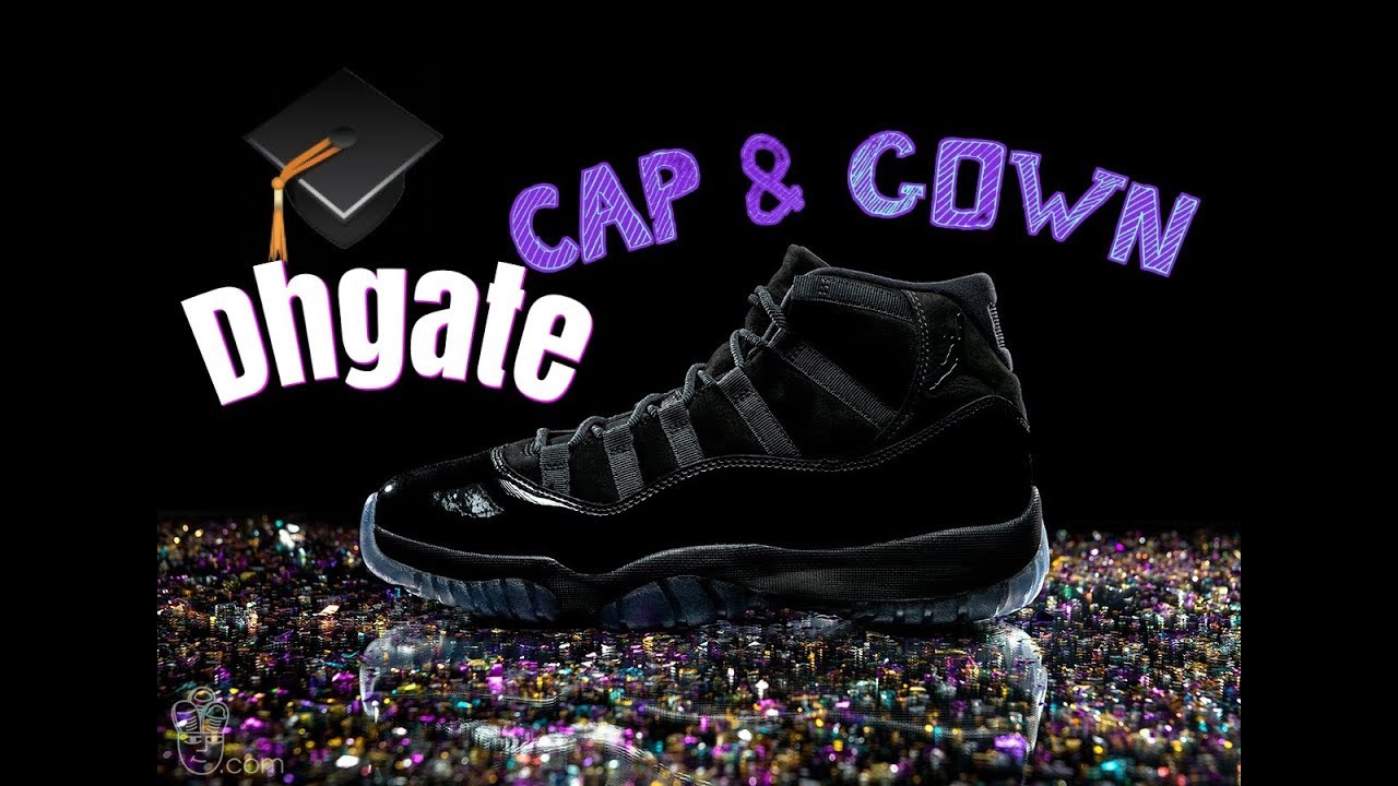 jordan 11 cap and gown dhgate