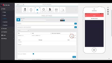 Eaglecoast App Builder - Inbox Feature