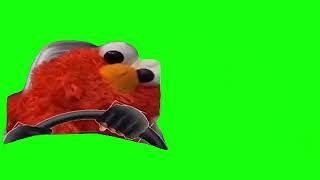 Elmo Driving - Green Screen