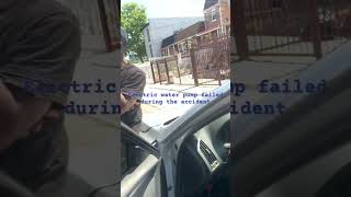 2018 Infiniti Q50 3.0P14AC electr water pump failed #automobile #mechancial #car #mechanic #infiniti