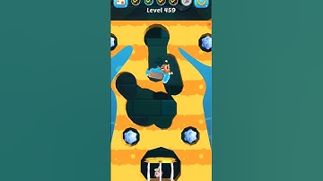 Dig the way save the Fish 🐟 game