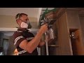 How to use a Paint Spray Gun for Clear Coating Kitchen Cabinets How to use a Paint Spray Gun for Clear Coating Kitchen Cabinets